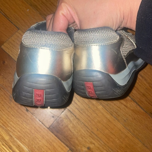 Prada gold sneakers - Picture 12 of 17